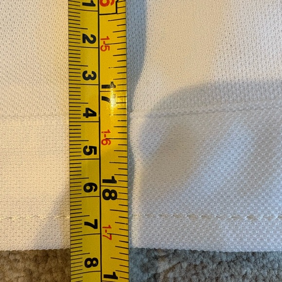 Vintage Lacoste white polo shirt size 40 EU / large gray crocodile - Picture 13 of 13